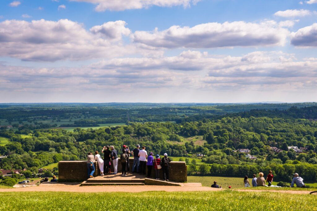 Box Hill, North Downs, Surrey Hills, Surrey, England, United Kingdom, Europe