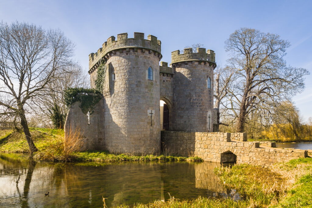 Whittington Castle Shropshire England